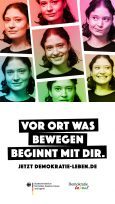 Kampagnenbild zu "Es beginnt mit Dir" hier "Vor Ort etwas bewegen beginnt mit Dir"