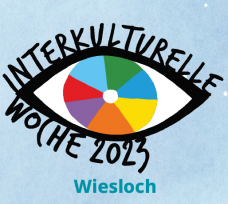 Plakat zur Ankündigung der Interkulturellen Woche 2023